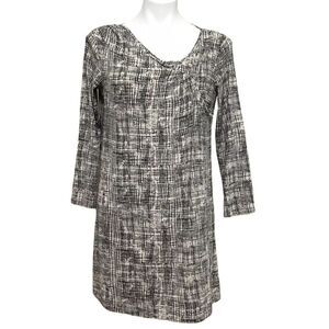 Max Mara Weekend Jersey Knit Twist Neck Pull-On 3/4 Sleeve Dress/Top Size Large